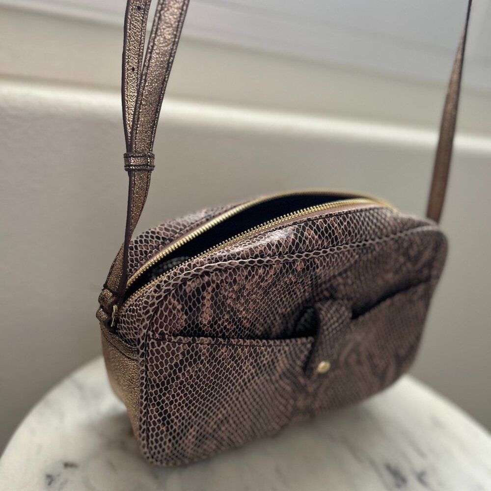 G.I.L.I.  Snakeskin Crossbody
